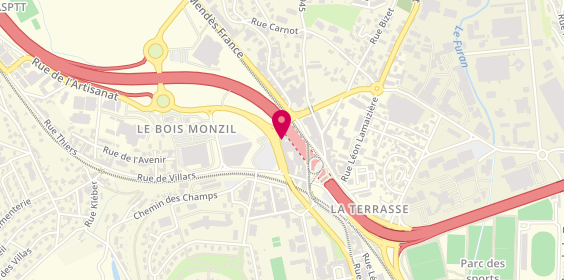 Plan de Sg, place Massenet, 42000 Saint-Étienne