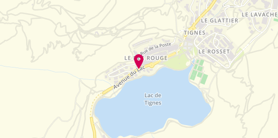 Plan de Banque de Savoie, Bec Rouge le Lac, 73320 Tignes