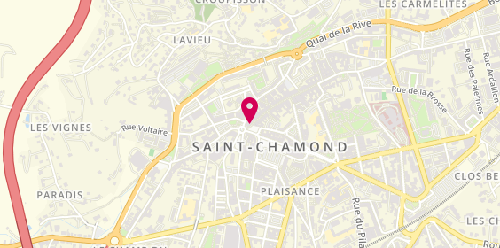 Plan de Sg, 10 place Dorian, 42400 Saint-Chamond