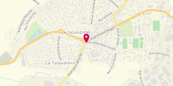 Plan de Lcl Credit Lyonnais, 3 place Ethon Wery, 42350 La Talaudière