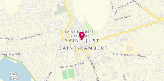 Plan de Groupama, 7 Grenette, 42170 Saint-Just-Saint-Rambert