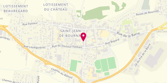 Plan de Credit Agricole Mutuel Sud Rhone Al, 8 Rue Hector Berlioz, 38440 Saint-Jean-de-Bournay