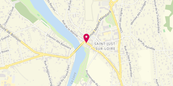 Plan de LCL Banque et assurance, 6 Rue Joannes Beaulieu, 42170 Saint-Just-Saint-Rambert
