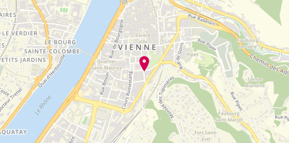 Plan de Société Générale, 1 Rue Peyron, 38200 Vienne