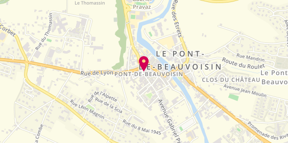 Plan de Bureau 293, Place Flandrin, 38480 Le Pont-de-Beauvoisin