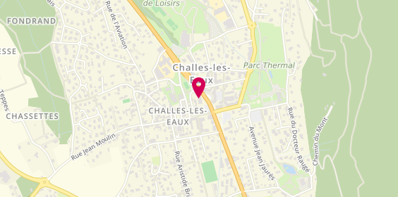 Plan de Crédit Agricole, 1308 avenue de Chambéry, 73190 Challes-les-Eaux