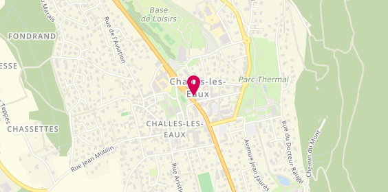 Plan de Société Générale, 1265 avenue de Chambéry, 73190 Challes-les-Eaux