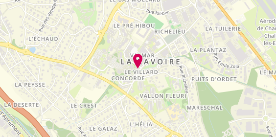 Plan de Banque de Savoie, 53 Rue de la Concorde, 73490 La Ravoire