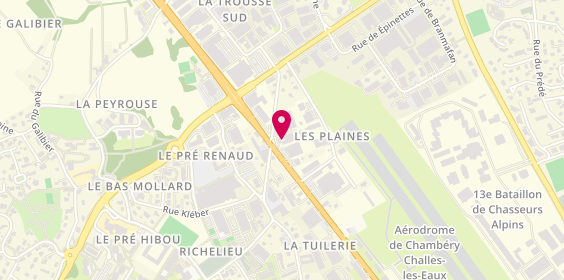 Plan de La Ravoire, 10 Rue du Bois de Leysse, 73490 La Ravoire