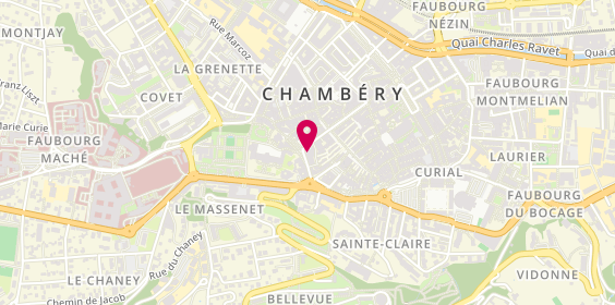 Plan de Crédit Agricole, 2 Place du Château, 73000 Chambéry