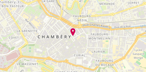 Plan de Banque de Savoie, 6 Boulevard du Théatre, 73000 Chambéry