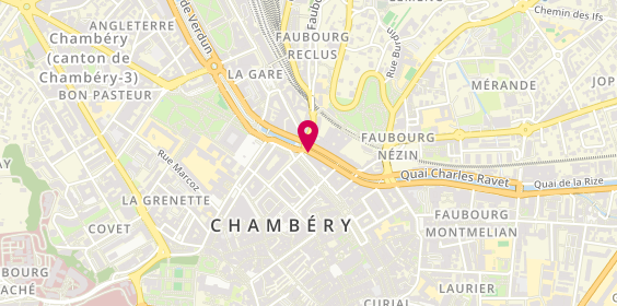 Plan de Agence Groupama Chambery Méridien, 1 place du Centenaire, 73000 Chambéry