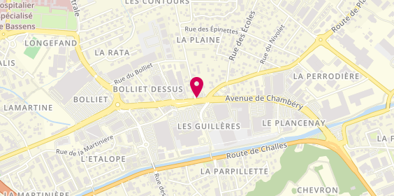 Plan de BNP Paribas - Saint Alban Leysse, 175 avenue de Chambéry, 73230 Saint-Alban-Leysse