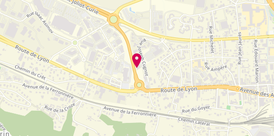 Plan de Banque Populaire Loire et Lyonnais, 18 Rue Joseph Cugnot, 38300 Bourgoin-Jallieu