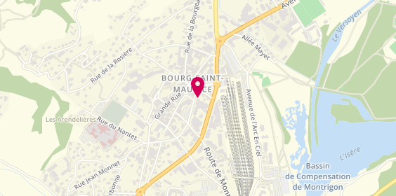 Plan de Bourg St Maurice Ct, 35 avenue du Centenaire, 73700 Bourg-Saint-Maurice