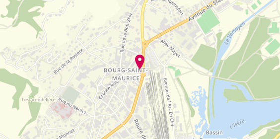 Plan de Banque Populaire, Résidence d'Albaron
13 place de la Gare, 73700 Bourg-Saint-Maurice