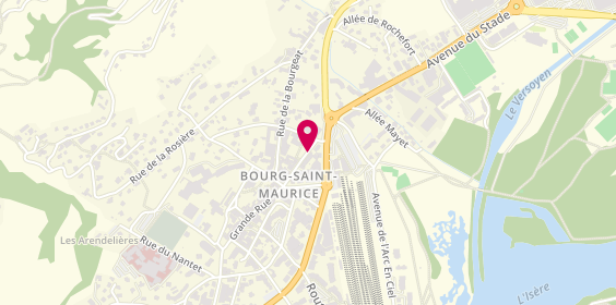 Plan de Groupama, 102 Rue Capit Desserteaux, 73700 Bourg-Saint-Maurice