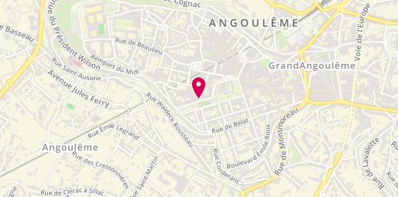 Plan de Sg, 8 avenue Georges Clemenceau, 16000 Angoulême