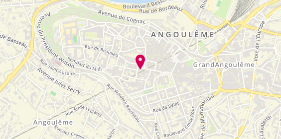 Plan de Crédit Agricole, 9 place Francis Louvel, 16000 Angoulême