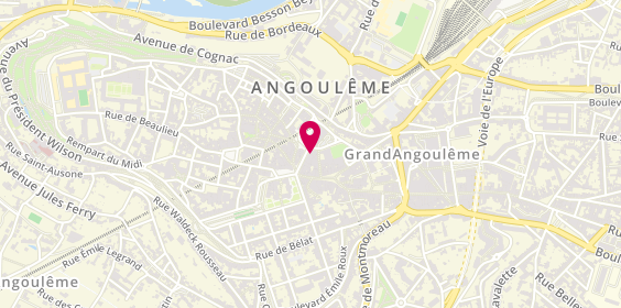 Plan de LCL Banque et assurance, 4 avenue du Général de Gaulle, 16000 Angoulême