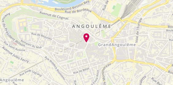 Plan de Angouleme de Gaulle, 5 avenue du Général de Gaulle, 16000 Angoulême