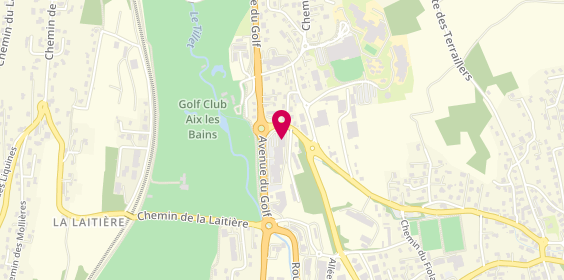 Plan de Banque de Savoie, 246 avenue du Golf, 73420 Drumettaz-Clarafond