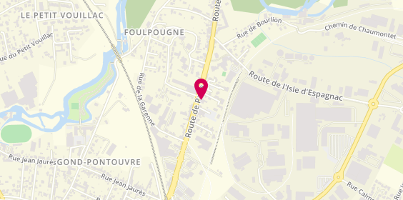 Plan de Banque Populaire Aquitaine Centre Atlantique, Le
131 Route de Paris, 16160 Gond-Pontouvre