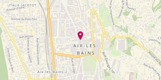 Plan de LCL Banque et assurance, 8 place Carnot, 73100 Aix-les-Bains