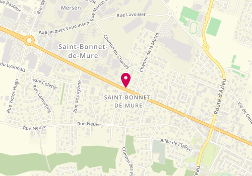 Plan de Macif, 94 Avenue Charles de Gaulle, 69720 Saint-Bonnet-de-Mure