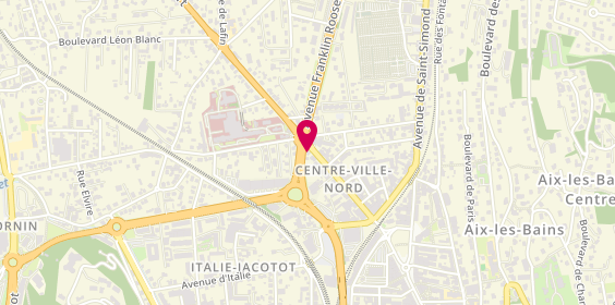 Plan de Crédit Mutuel, 45 avenue du Grand Port, 73100 Aix-les-Bains