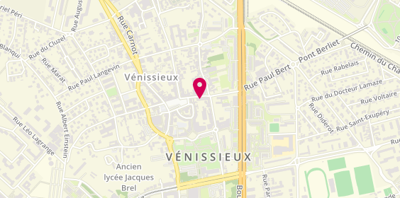 Plan de CIC, 12 Rue Paul Bert, 69200 Vénissieux