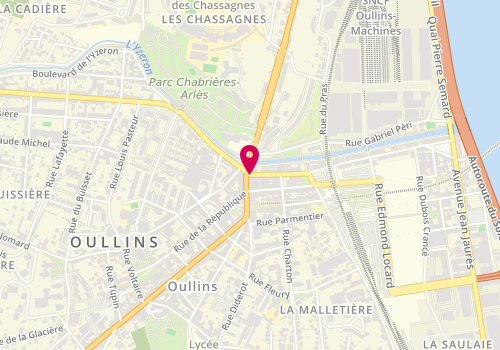 Plan de Credit Lyonnais Oullins, 65 Grande Rue, 69600 Oullins-Pierre-Bénite