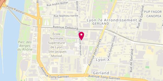 Plan de Société Générale, 237 Rue Marcel Merieux, 69007 Lyon