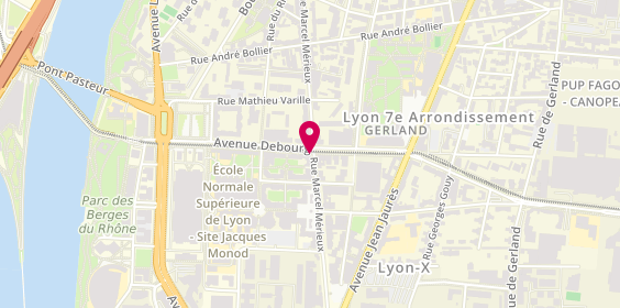 Plan de Crédit Mutuel, 58 avenue Debourg, 69007 Lyon