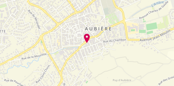 Plan de BNP Paribas - Aubiere, 2 Rue des Ramacles, 63170 Aubière