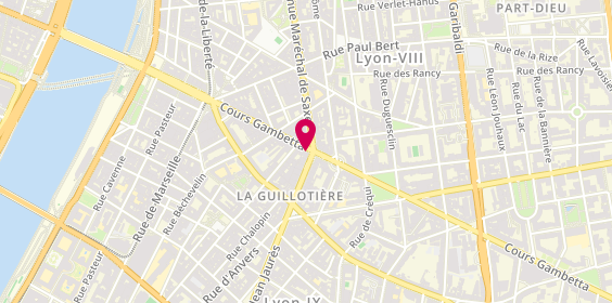 Plan de Crédit Mutuel, 52 Cours Gambetta, 69007 Lyon