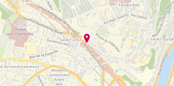 Plan de Credit Lyonnais St Just, 85 Rue de Trion, 69005 Lyon