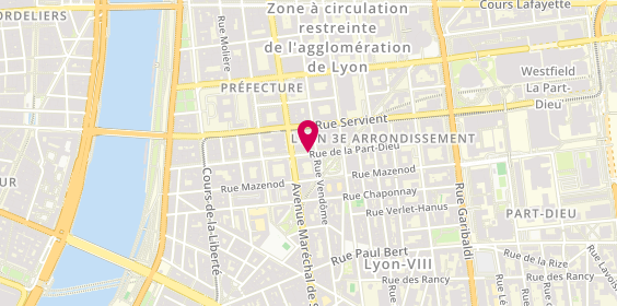 Plan de CA Consumer Finance, le Vilette la Part Dieu
26 Rue de la Villette, 69003 Lyon