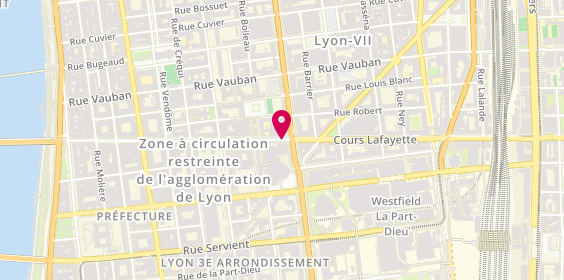 Plan de Societe Locale d'Epargne Ain, 116 Cours Lafayette, 69003 Lyon