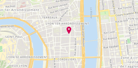 Plan de Societe Generale Espace Pro, 6 Rue République, 69001 Lyon