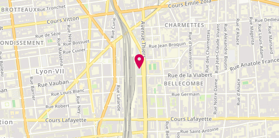 Plan de Natixis, 186 avenue Thiers, 69006 Lyon