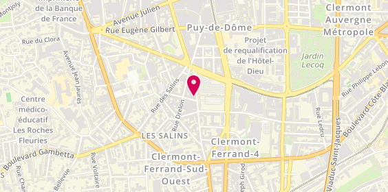 Plan de Banque Chalus, 12 avenue Marx Dormoy, 63000 Clermont-Ferrand