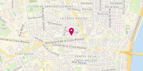 Plan de Crédit Mutuel, 143 Boulevard de la Croix-Rousse, 69004 Lyon