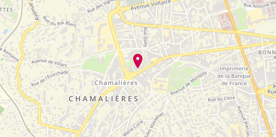 Plan de Crédit Agricole Centre France - Chamalières, 48 Bis avenue de Royat, 63400 Chamalières