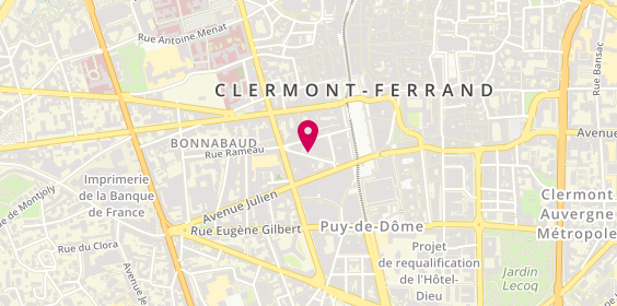 Plan de CCM Jaude Espace Renan, 10 Rue Salles, 63000 Clermont-Ferrand