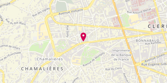 Plan de Chamalieres Nuger, 24 Rue Lufbery, 63400 Chamalières