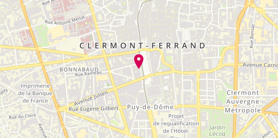 Plan de CIC Lyonnaise de banque, 38 Jaude, 63000 Clermont-Ferrand