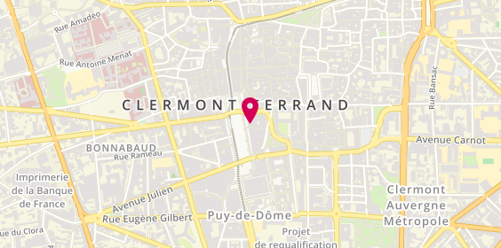 Plan de BNP Paribas - Clermont Ferrand Jaude, 11 place de Jaude, 63000 Clermont-Ferrand