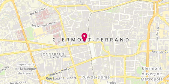 Plan de LCL Banque et assurance, 2 Rue Blatin, 63000 Clermont-Ferrand