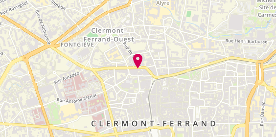Plan de Caixa Geral de Depósitos, 21 Rue Fontgieve, 63000 Clermont-Ferrand